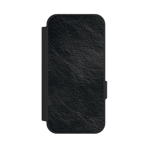 Google Pixel 10a NIVOflip Schwarzer Lederlook Hintergrund