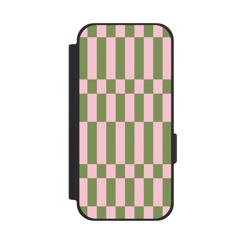 Pixel 10a NIVOflip Thème à Carreaux Sauge et Rose