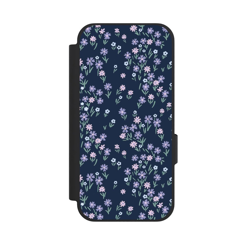 Pixel 10a NIVOflip Dark Blue Floral Theme