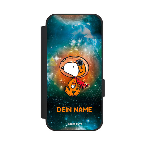 Google Pixel 10a NIVOflip Snoopy Weltraumreisender Personalisierbar