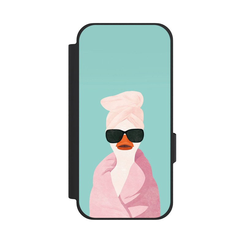 Pixel 10a NIVOflip Turquoise Duck Wearing a Turban with AI