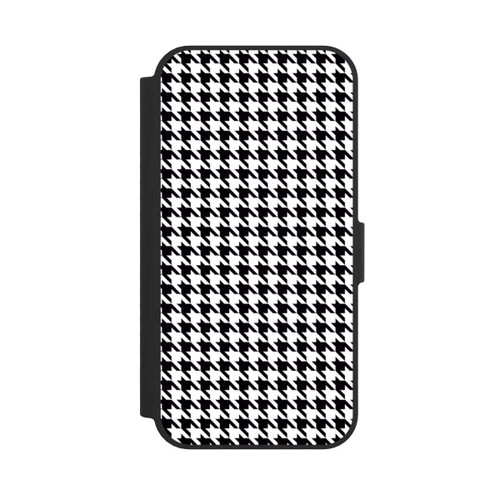 Apple iPhone 17e NIVOflip Houndstooth black-white