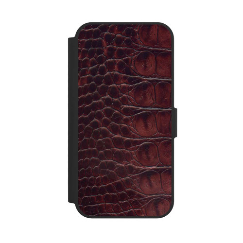 Apple iPhone 17e NIVOflip Cuir de Crocodile