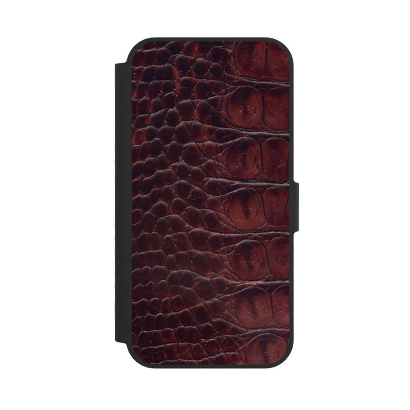 iPhone 17e NIVOflip Cuir de Crocodile