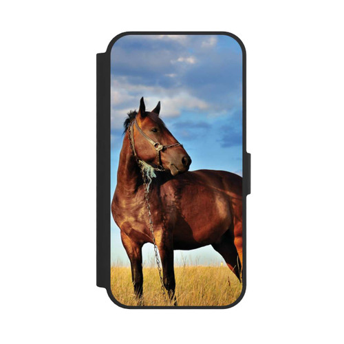 Apple iPhone 17e NIVOflip Pferd in der Natur