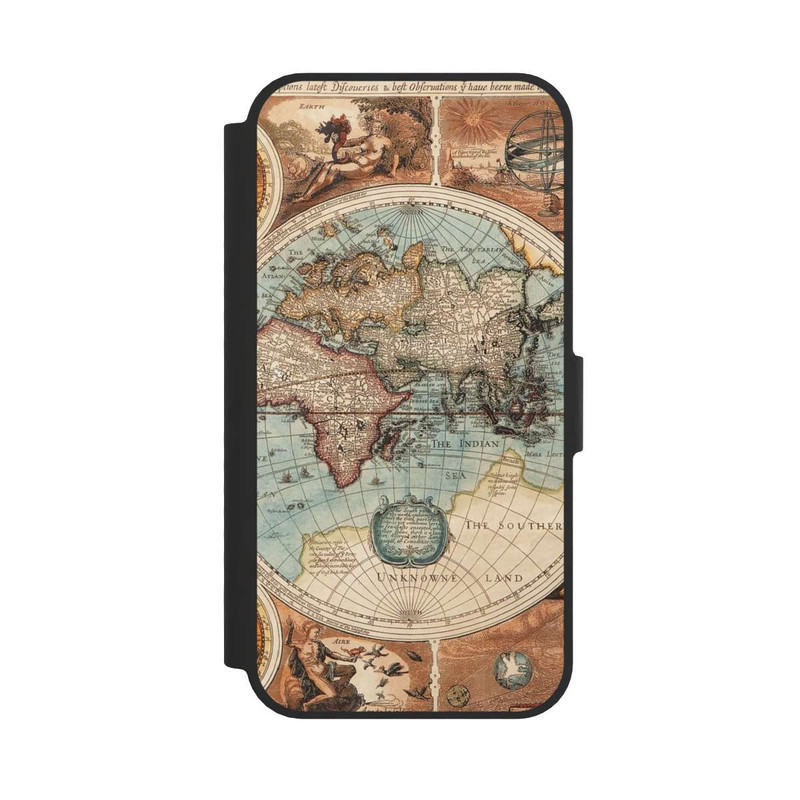 17 e NIVOflip Vintage Weltkarte
