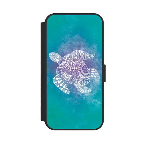 Apple iPhone 17e NIVOflip Mandala Schildkröte