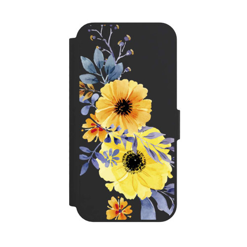 Apple iPhone 17e NIVOflip Gelbe schwedische Blumen