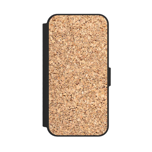Apple iPhone 17e NIVOflip Kork Holzlook