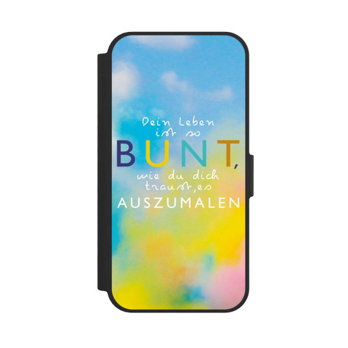 Apple iPhone 17e NIVOflip Das Leben ist Bunt