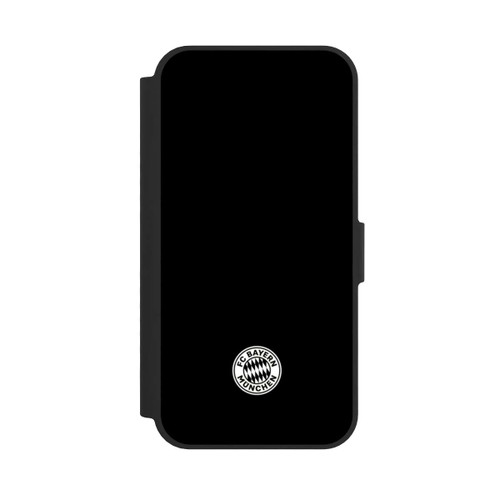 Apple iPhone 17e NIVOflip Classic FCB Logo - white on black