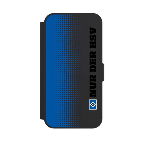 Apple iPhone 17e NIVOflip Nur der HSV - Rautenraster Blau - ohne Hintergrund