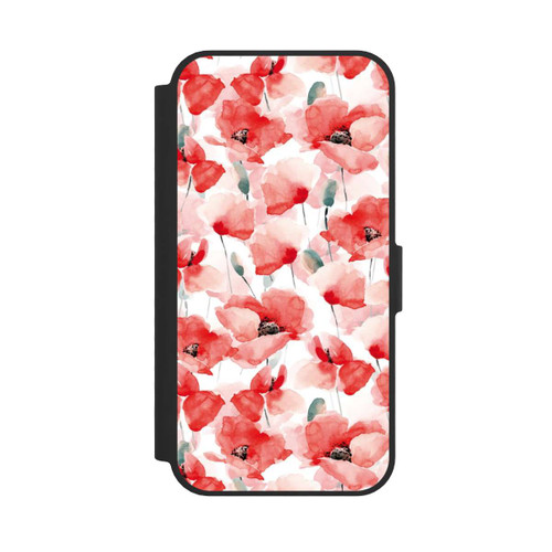 Apple iPhone 17e NIVOflip Mohnblumen Muster