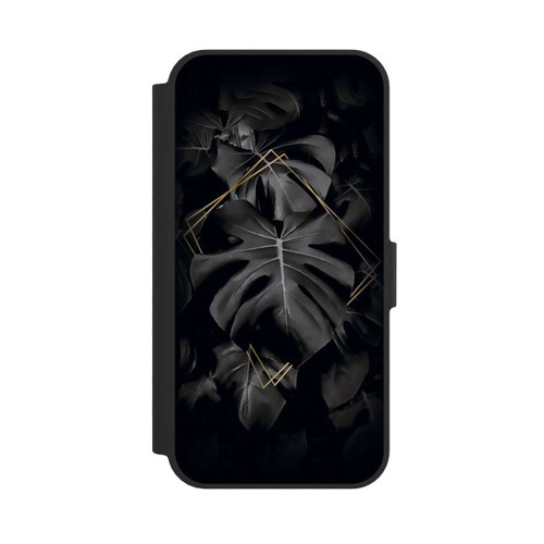 Apple iPhone 17e NIVOflip Black Leaves
