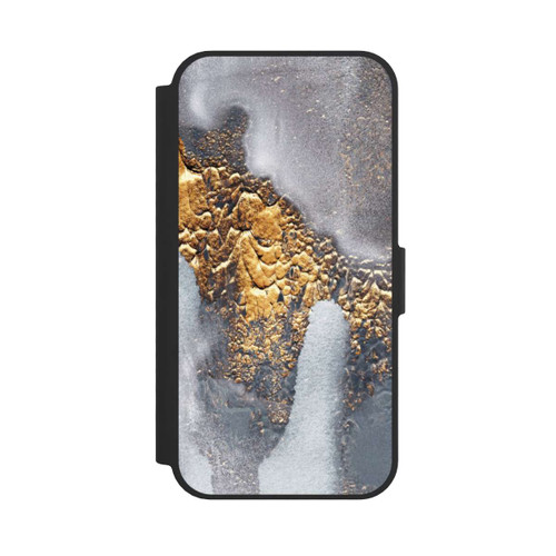 Apple iPhone 17e NIVOflip Beton-Gold-Glitzerlook