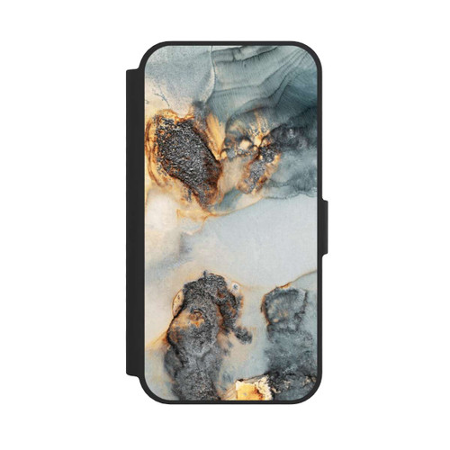 Apple iPhone 17e NIVOflip Flutwellen Golddruck