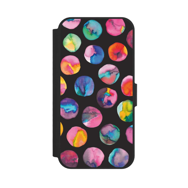 17 e NIVOflip Colorful Ink Marbles Dots Black