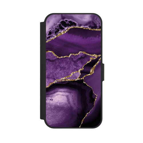 Apple iPhone 17e NIVOflip Marbre Violet Paysage