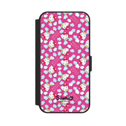 Apple iPhone 17e NIVOflip Hello Kitty Regenbogenmuster