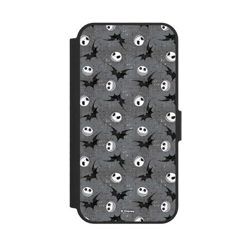 Apple iPhone 17e NIVOflip Jack Grey Pattern Tim Burtons Nightmare before Christmas