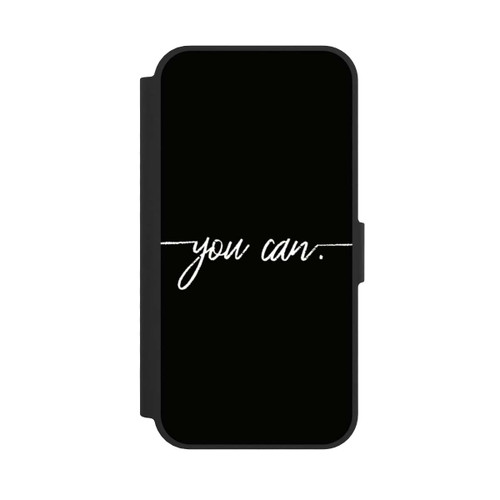 Apple iPhone 17e NIVOflip You Can Schwarz