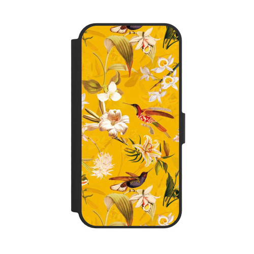 Apple iPhone 17e NIVOflip Kolibrimuster gelb