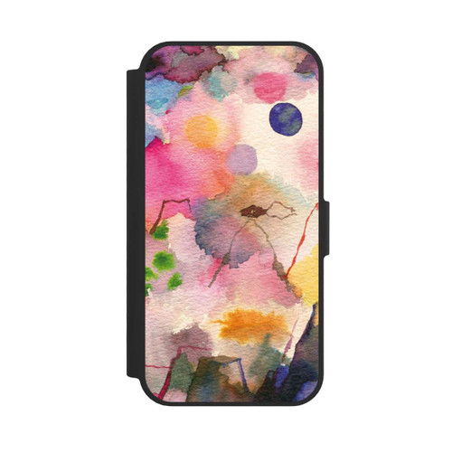 Apple iPhone 17e NIVOflip Watercolor Colorful Mountains