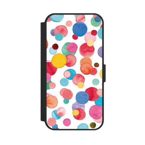 Apple iPhone 17e NIVOflip Summer Polka Dots Watercolor