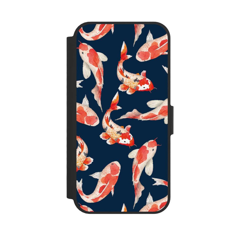 17 e NIVOflip Koi auf blauem Hintergrund