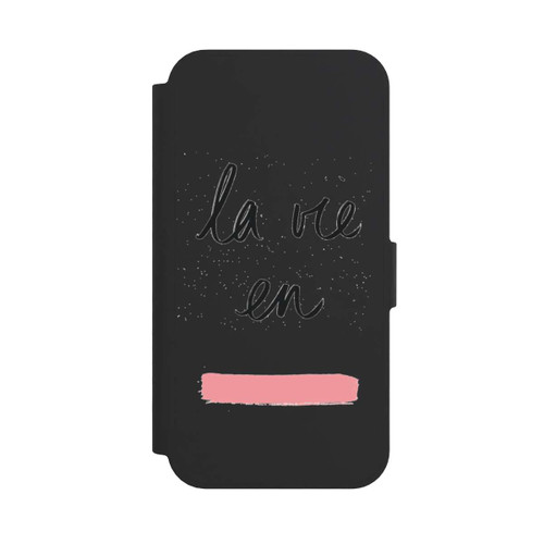 Apple iPhone 17e NIVOflip La vie en Pink Transparent