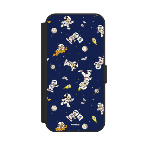 Apple iPhone 17e NIVOflip Mickey And Goofy Weltall
