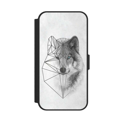Apple iPhone 17e NIVOflip Polygonaler Wolf