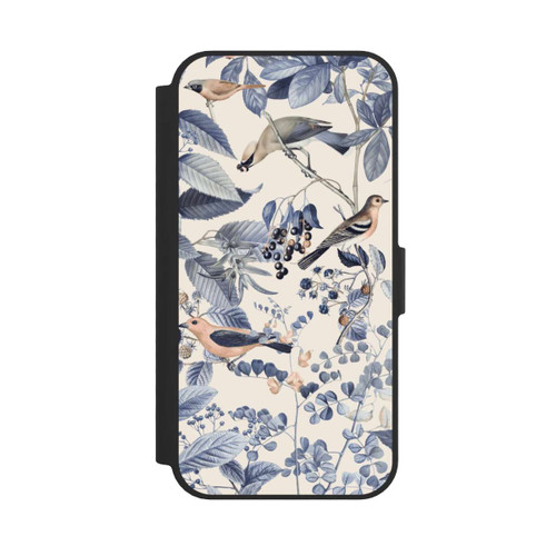 Apple iPhone 17e NIVOflip Vögel und Beeren in Beige