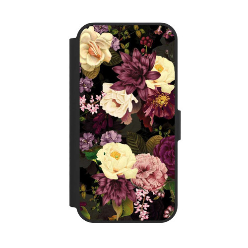 Apple iPhone 17e NIVOflip Dunkle Blumen Bienen