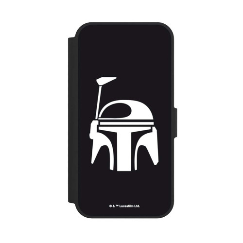 Apple iPhone 17e NIVOflip Boba Fett Helm Schwarz