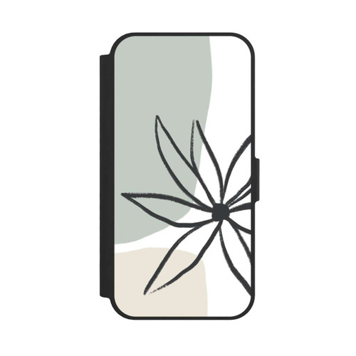 Apple iPhone 17e NIVOflip Blume Minze und Sahne