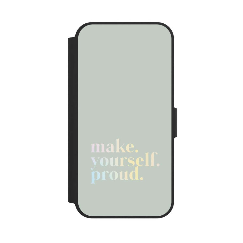 17 e NIVOflip Make Yourself Proud Zitat-Minze und Farbverlauf