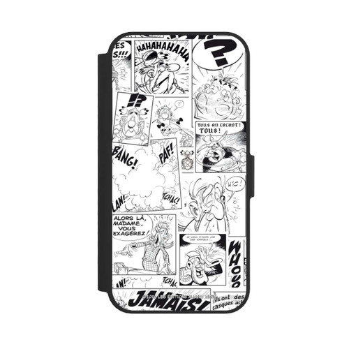 Apple iPhone 17e NIVOflip BD Astérix Blanc &amp; Noir