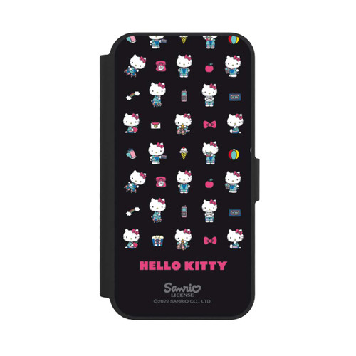 Apple iPhone 17e NIVOflip Hello Kitty 90s Schwarz