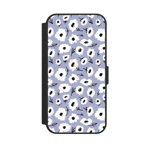 Apple iPhone 17e NIVOflip Pattern Fleurs Lilas