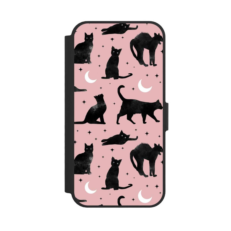 17 e NIVOflip Katzen und Mond auf Rosa