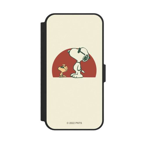 Apple iPhone 17e NIVOflip Snoopy Woodstock weit draußen
