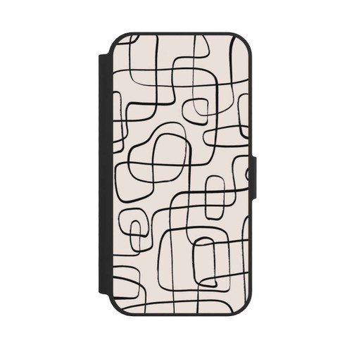 Apple iPhone 17e NIVOflip Lignes Fines Pattern