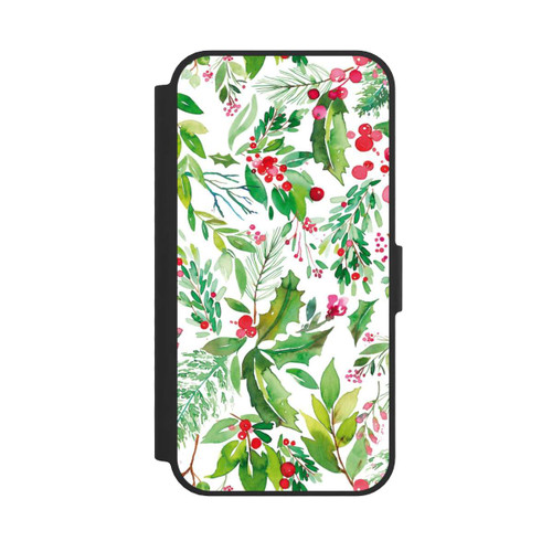 Apple iPhone 17e NIVOflip Christmas Holly Holiday Nature