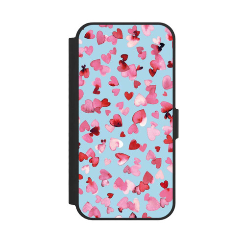 Apple iPhone 17e NIVOflip Valentines Love Hearts Pink Blue