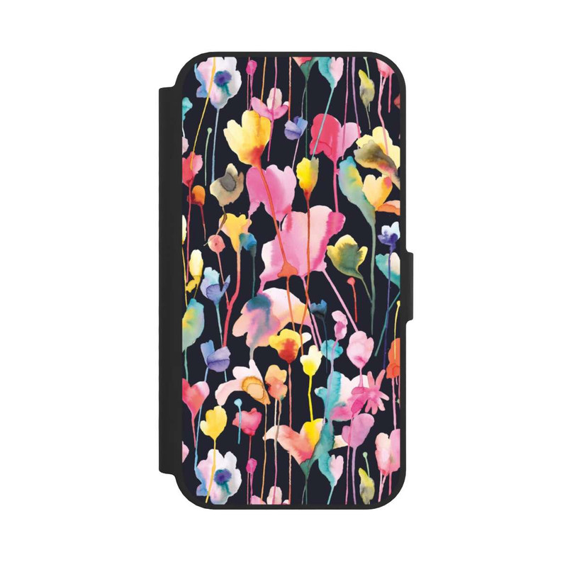 17 e NIVOflip Fleurs sauvages Noir