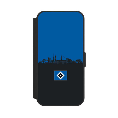 Apple iPhone 17e NIVOflip HSV Skyline Blau Schwarz