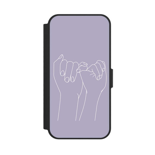 Apple iPhone 17e NIVOflip Pinky Promise Line Art