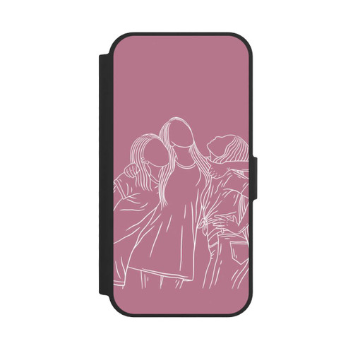 Apple iPhone 17e NIVOflip Freundinnen Line Art