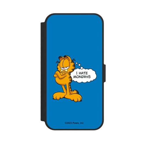Apple iPhone 17e NIVOflip Garfield I Hate Mondays Blue